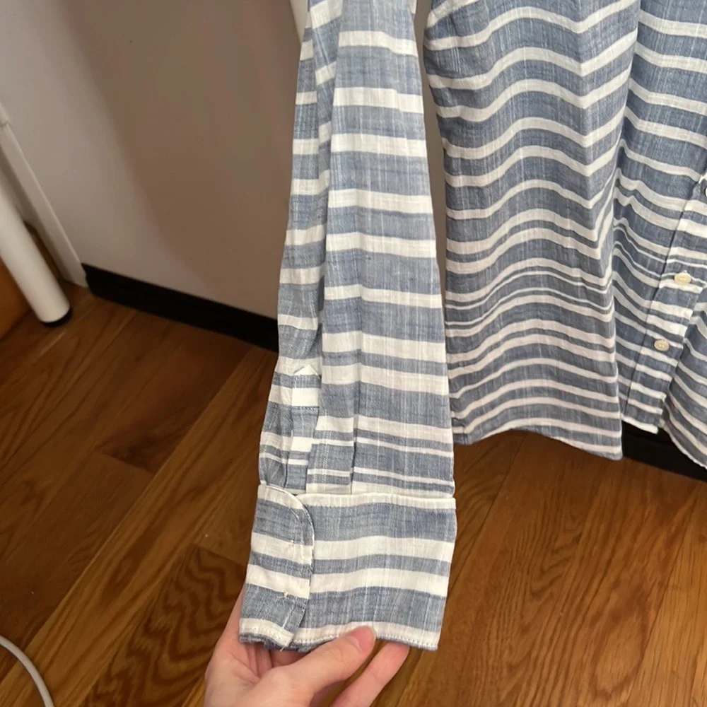 J. Crew Striped Button Down - Picture 4 of 4